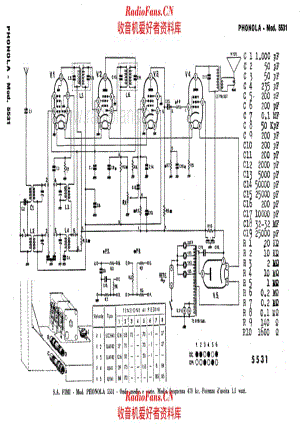 Phonola 5531 电路原理图.pdf