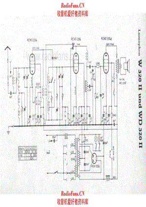 Lumophon W320II WD320II 电路原理图.pdf