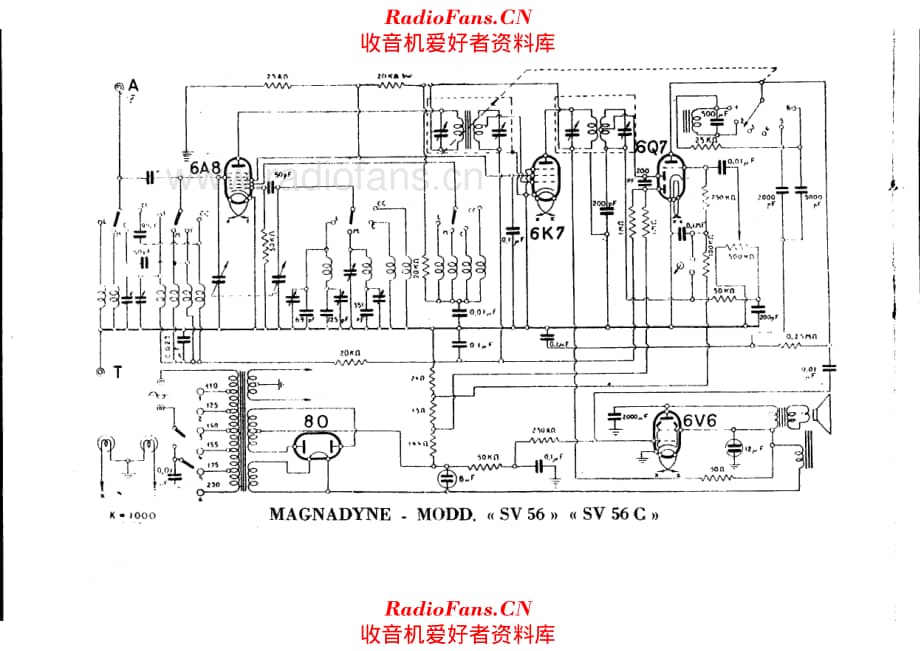 Magnadyne SV56_SV156 电路原理图.pdf_第1页