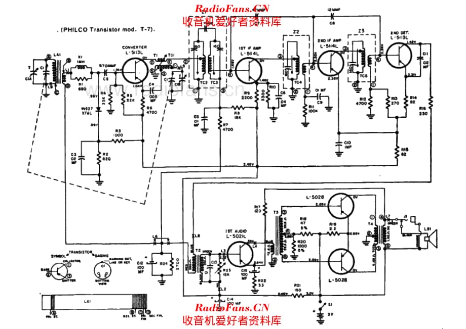 Philco T7_2 电路原理图.pdf_第1页