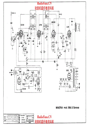 Minerva 596-3 Genova 电路原理图.pdf