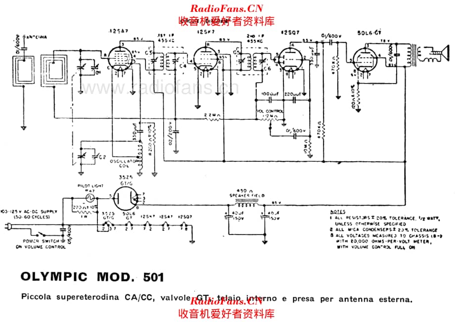 Olympic 501 电路原理图.pdf_第1页