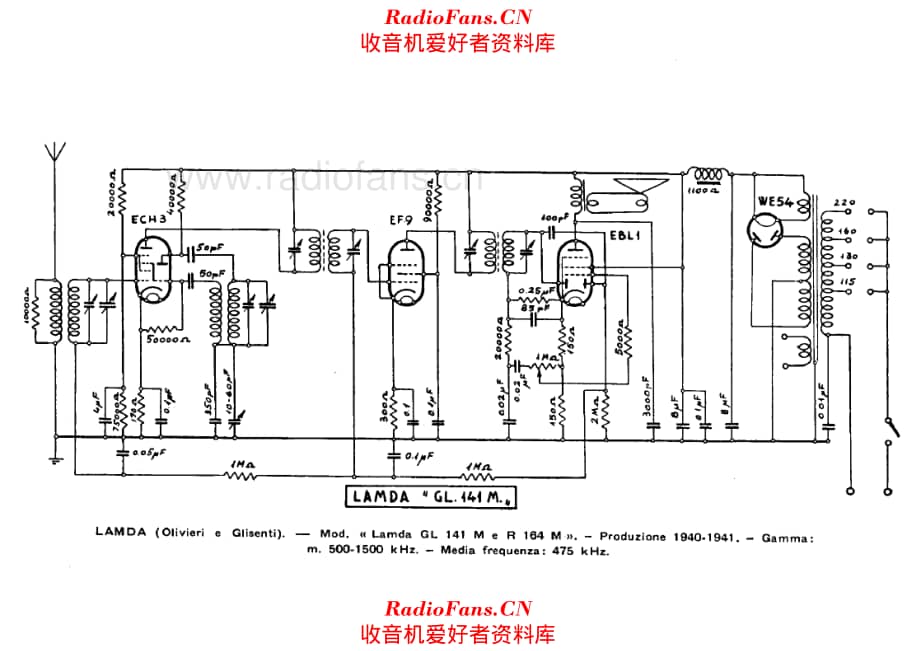 Lambda GL141M 电路原理图.pdf_第1页
