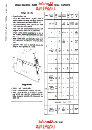 Phonola 661 tuning cord 电路原理图.pdf