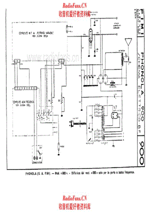 Phonola 900 LF unit 电路原理图.pdf