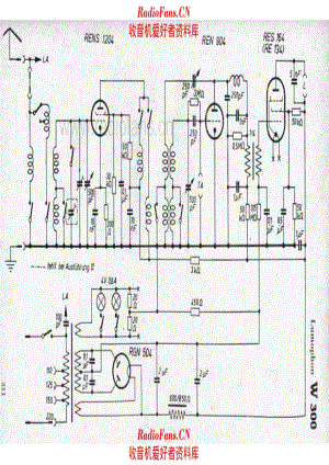 Lumophon W300 电路原理图.pdf
