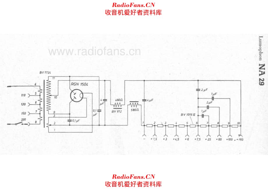 Lumophon NA29 电路原理图.pdf_第1页