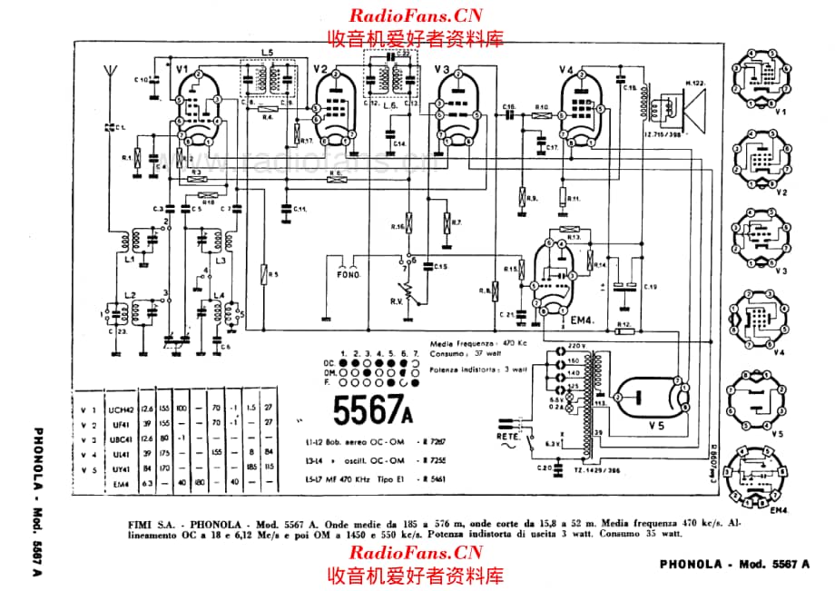 Phonola 5567A 电路原理图.pdf_第1页