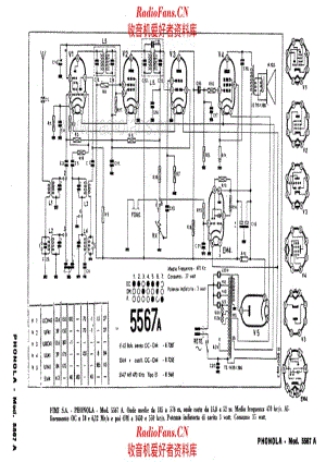 Phonola 5567A 电路原理图.pdf