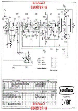 Nordmende 0-601 电路原理图.pdf