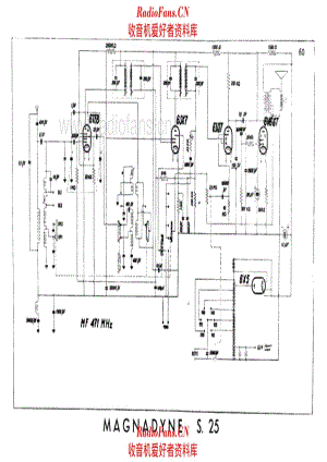 Magnadyne S25 alternate 电路原理图.pdf