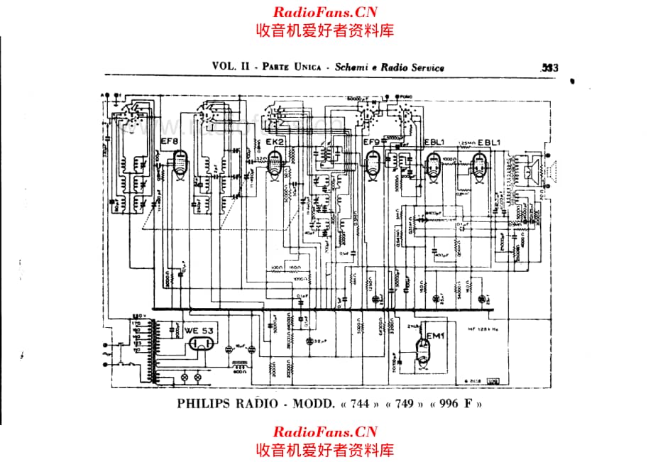 Philips 744_749_996F 电路原理图.pdf_第1页