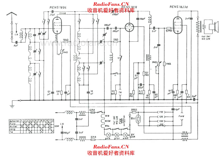 Lumophon GD320 电路原理图.pdf_第1页