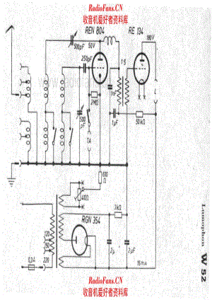 Lumophon W52 电路原理图.pdf