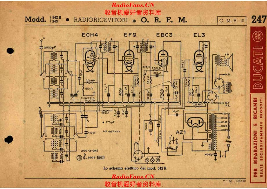 OREM 542R 电路原理图.pdf_第1页