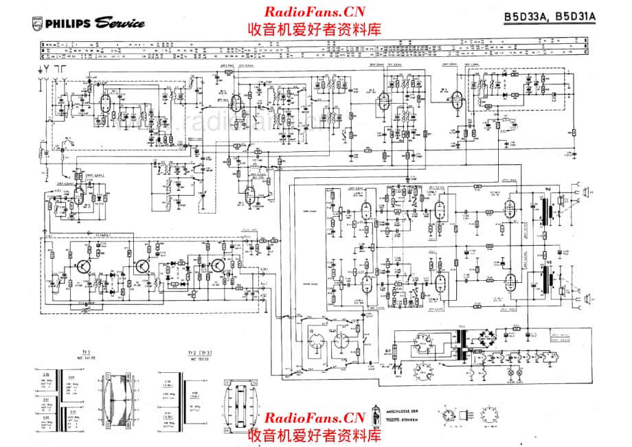 Philips B5D33A B5D31A 电路原理图.pdf_第1页