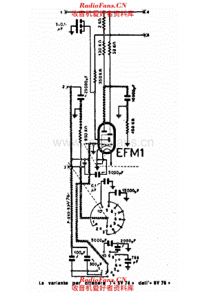 Magnadyne SV76 variant from SV78 alternate 电路原理图.pdf