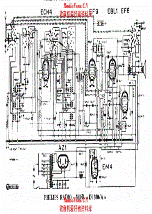 Philips DI580A 电路原理图.pdf