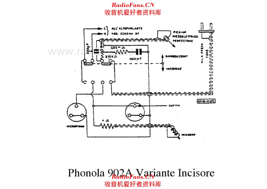 Phonola 902 disc recorder 电路原理图.pdf_第1页