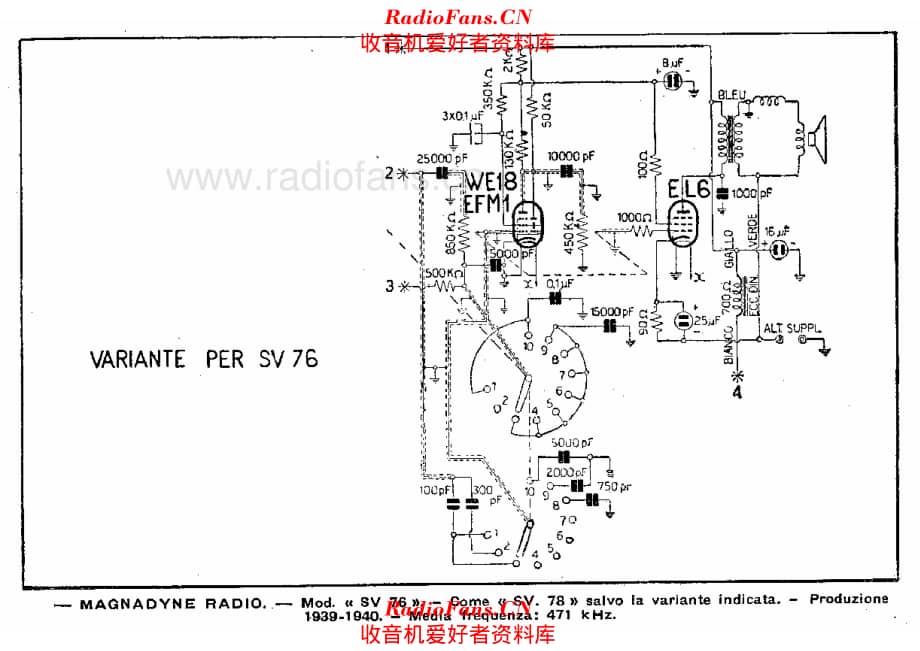 Magnadyne SV76 variant from SV78 电路原理图.pdf_第1页