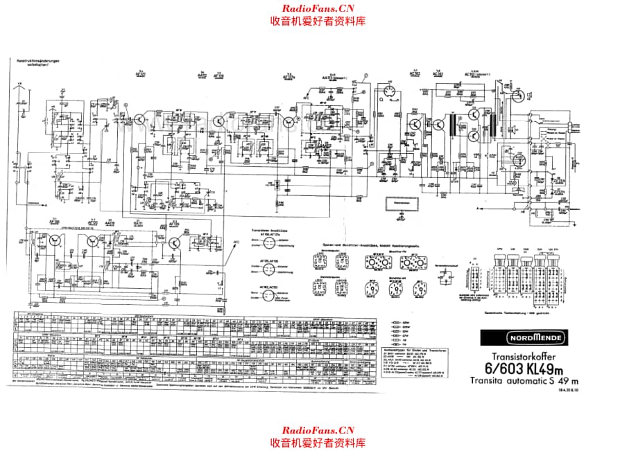 Nordmende 6-603KL 49m Transita Automatic 电路原理图.pdf_第1页