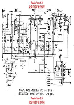 Magnadyne SV3 SV10 电路原理图.pdf