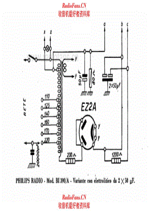 Philips BI390A variante 电路原理图.pdf