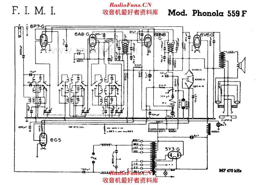 Phonola 559F alternate 电路原理图.pdf_第1页