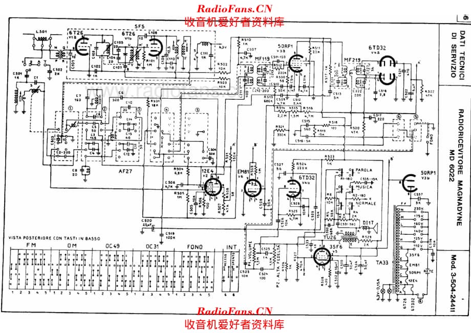 Magnadyne MD6022 电路原理图.pdf_第1页