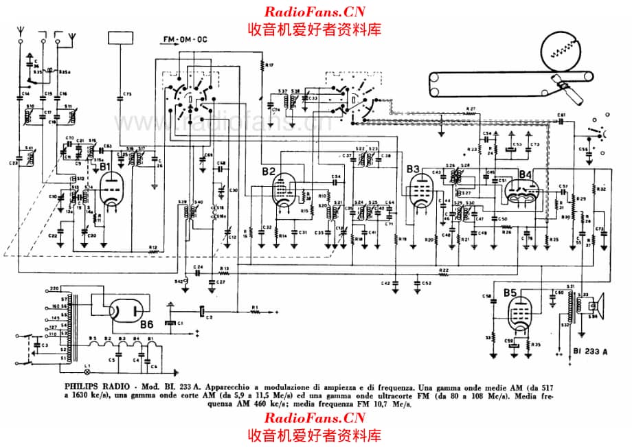 Philips BI233A 电路原理图.pdf_第1页