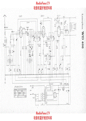 Lumophon WD406 电路原理图.pdf