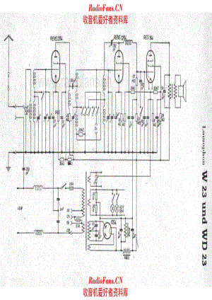 Lumophon W23 WD23 电路原理图.pdf
