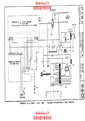 Phonola 960 LF unit alternate 电路原理图.pdf