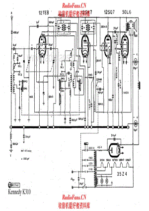 Kennedy K310 alternate 电路原理图.pdf