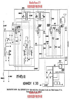 Kennedy K310 电路原理图.pdf