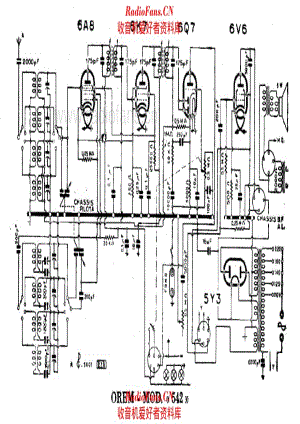 OREM 542 电路原理图.pdf