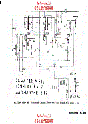 Magnadyne S12 电路原理图.pdf