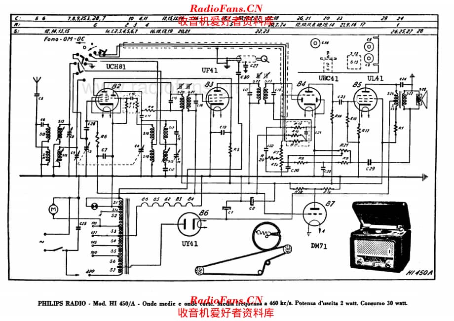 Philips HI450A 电路原理图.pdf_第1页