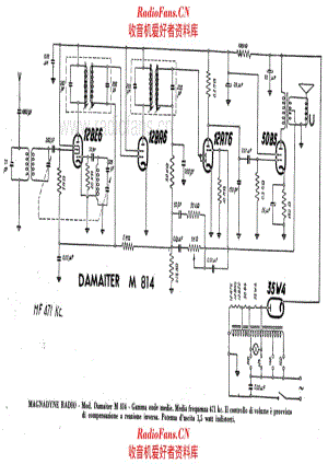 Magnadyne Damaiter M814 电路原理图.pdf