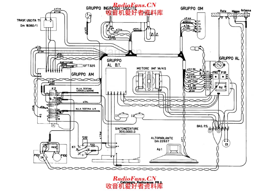 LESA Radiorenas PR2 assembly view 电路原理图.pdf_第1页