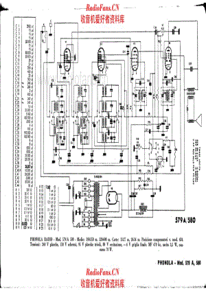 Phonola 579A_580 电路原理图.pdf