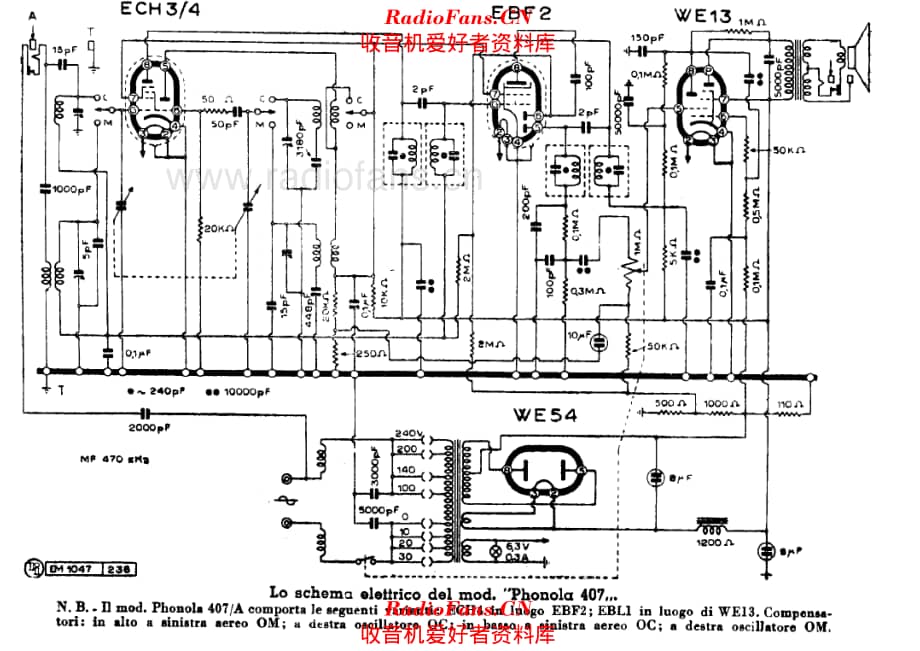Phonola 407 电路原理图.pdf_第1页
