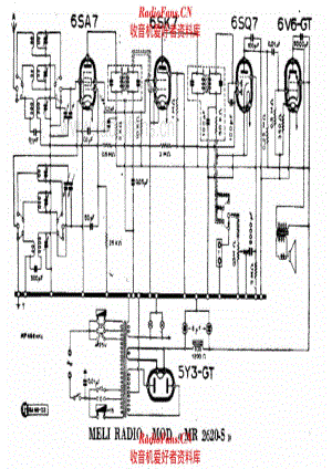 Meli MR2620-S 电路原理图.pdf