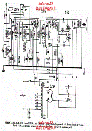 Philips BI390A BI390A bis 电路原理图.pdf