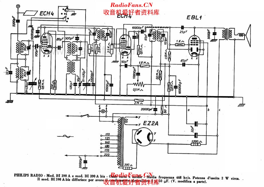 Philips BI390A BI390A bis 电路原理图.pdf_第1页