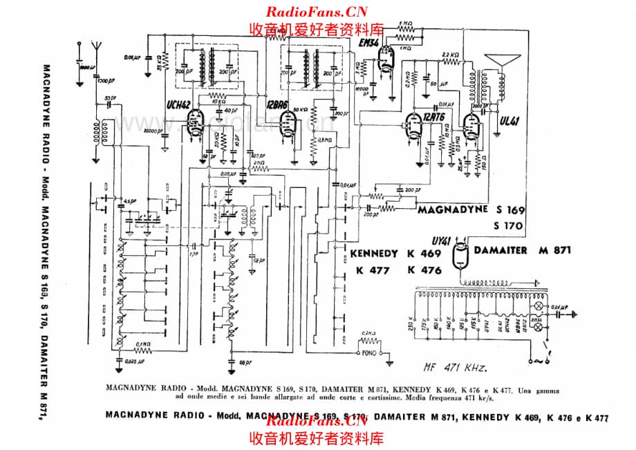 Magnadyne S169 S170 电路原理图.pdf_第1页