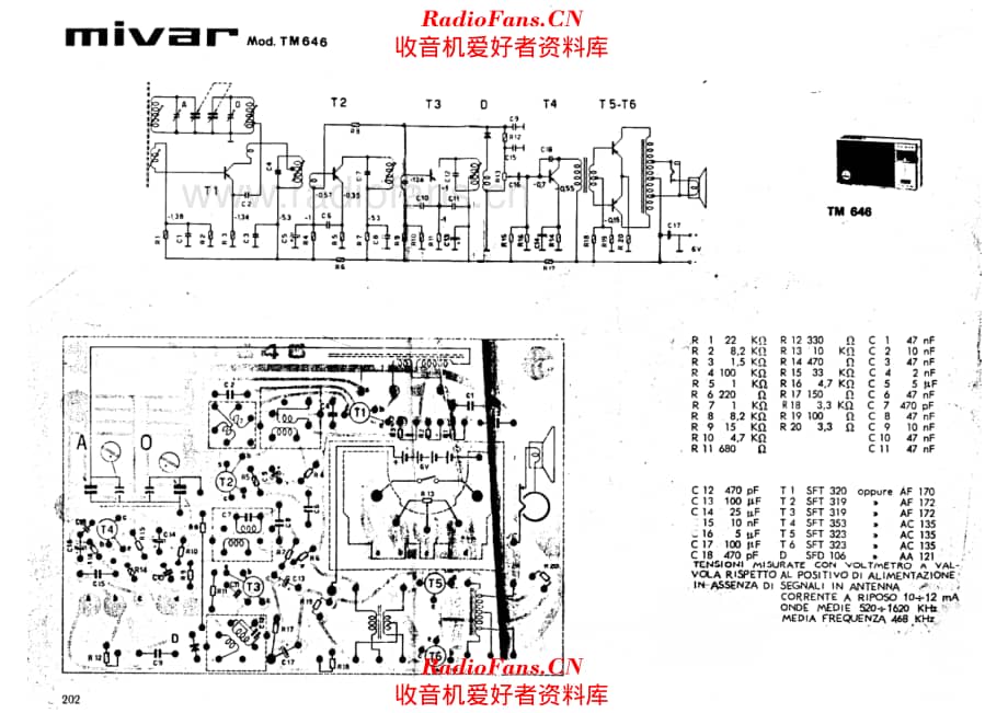 Mivar TM646 电路原理图.pdf_第1页
