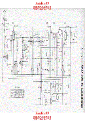 Lumophon WD375K Landgraf 电路原理图.pdf