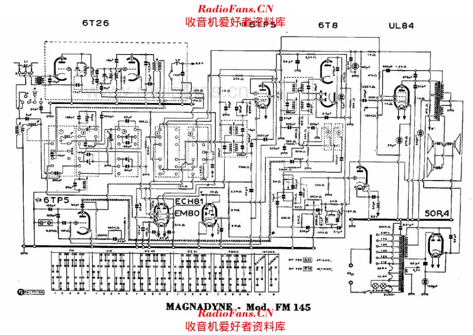 Magnadyne FM145 电路原理图.pdf_第1页