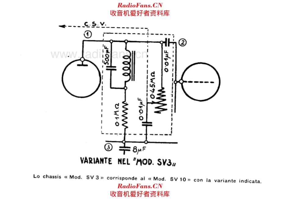 Magnadyne SV3 variant 电路原理图.pdf_第1页